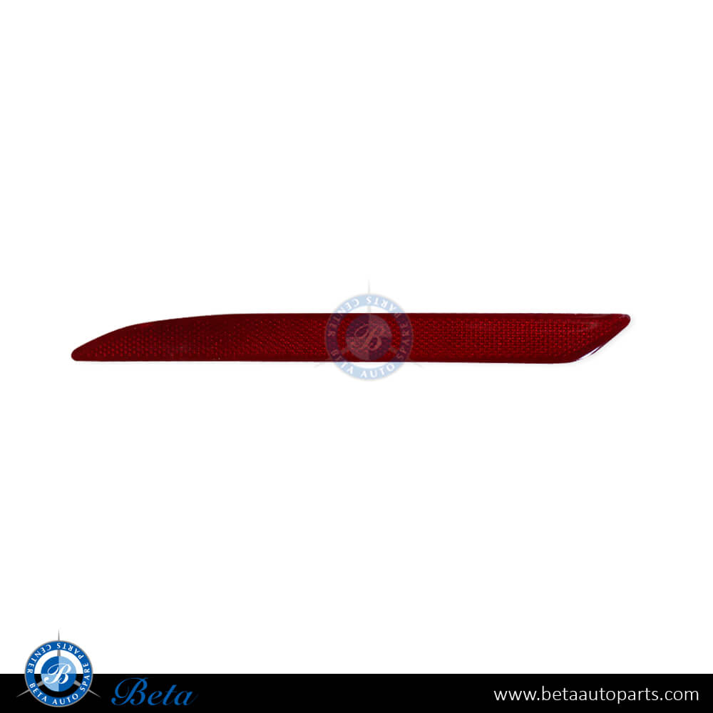 Left Side Rear Bumper Reflector AMG S63 / GLE63 - Red for Mercedes W177/W222/W166/C292 2014-2020 models, Part Number 2228200774 Left Side Rear Bumper Reflector AMG S63 / GLE63 - Red for Mercedes W177/W222/W166/C292 2014-2020 models, Part Number 2228200774